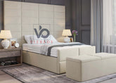 Veila Luxury Bed With Extended Headboard Vizbeds