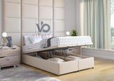 Riva Luxury Bed With Extended Headboard Vizbeds