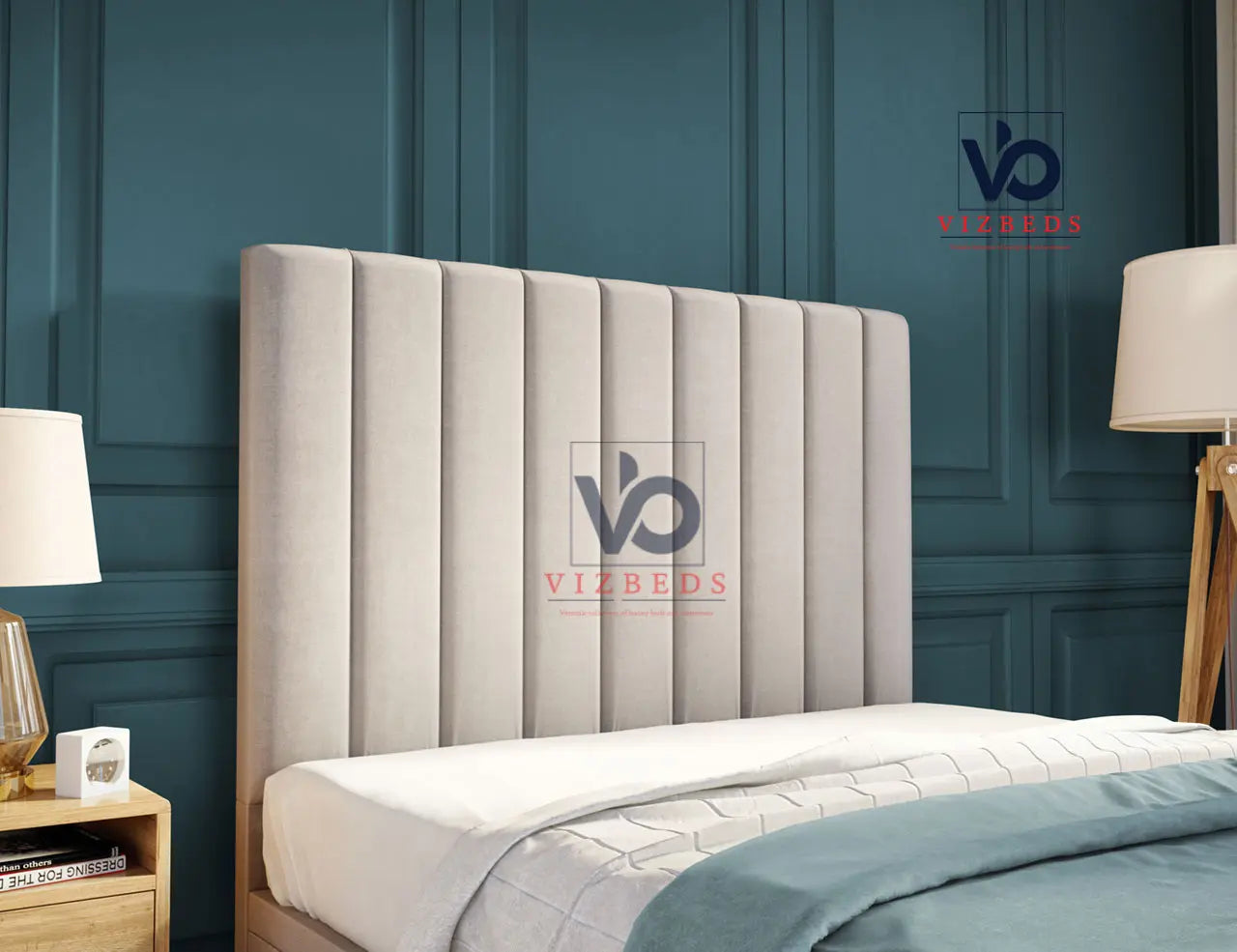 Panel Ottoman Bed With Storage - Vizbeds