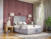Alexis Divan Bed With Ottoman Storage - Vizbeds