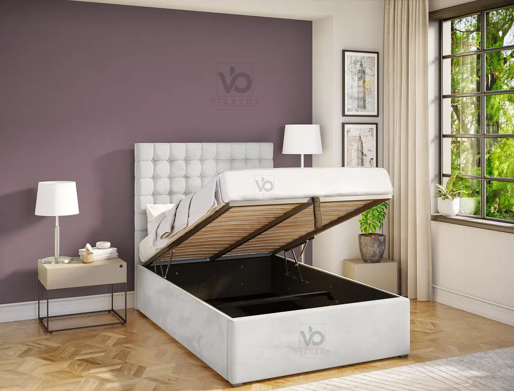 Knightsbridge Upholstered Bed Frame Vizbeds Knightsbridge Upholstered Bed Frame Vizbeds