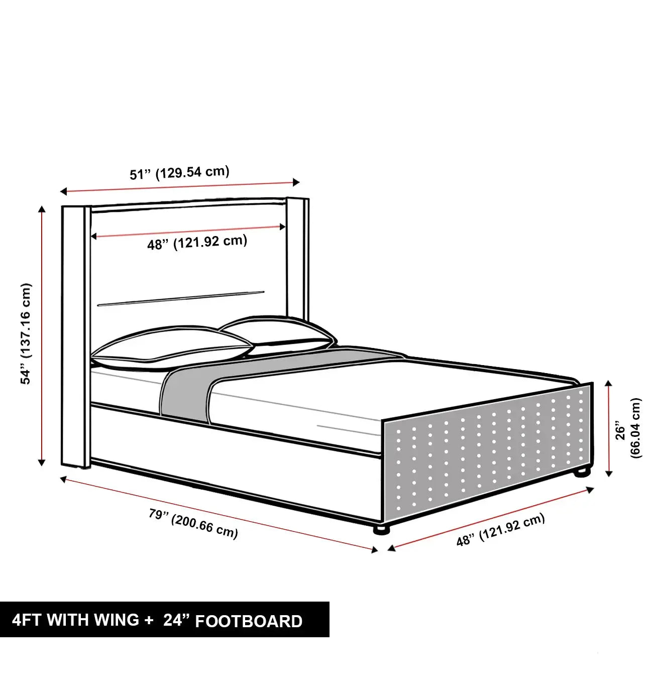 The Sydney Divan Bed Set With Luxury Headboard Free Delivery