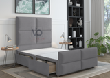 Orillia Divan Bed Set With Luxury Headboard
