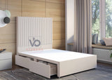 Alexis Divan Bed Set With Luxury Headboard Vizbeds