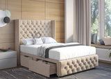Kendal Divan Bed Set With Luxury Headboard Vizbeds