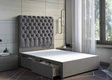Royal Divan Bed Set With Luxury Headboard Vizbeds