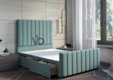 Luxury Lucene Panel Divan Bed Set With Headboard Vizbeds