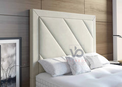 Santor Divan Beds On Sale With Luxury Headboard - Vizbeds