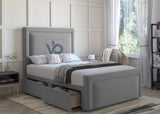 The Laurence Divan Bed Set With Luxury Headboard