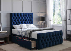 Salvia Divan Bed Set With Headboard Vizbeds