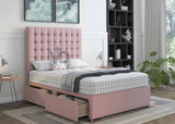 Luxury Serenity Divan Bed Set With Luxury Headboard Vizbeds