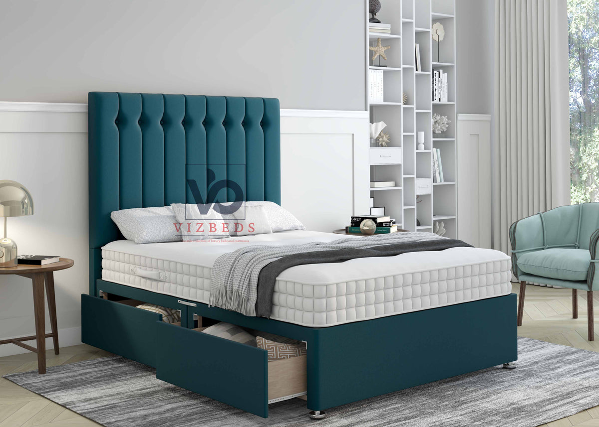 Starla Divan Bed With Drawers - Vizbeds