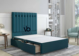 Starla Divan Bed Set With Luxury Headboard