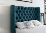 Luxury Olender Divan Bed Set With Luxury Headboard Vizbeds
