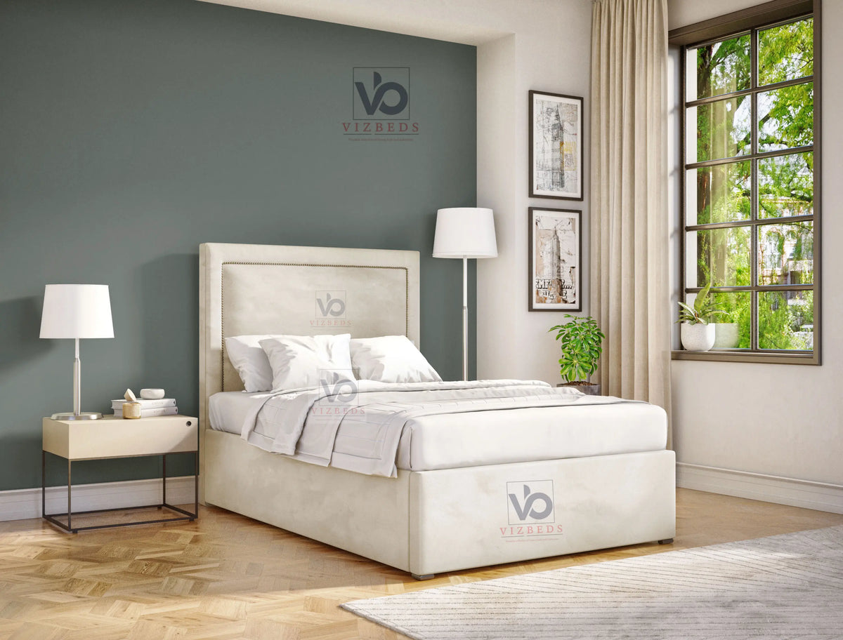 Roman Elegant Ottoman Bed Frame Vizbeds