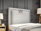Queens Storage Ottoman Divan Bed With Luxury Headboard