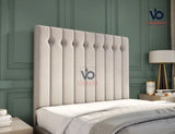 Starla Ottoman Storage Divan Bed With Luxury Headboard Vizbeds