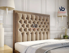 Luxury Opulent Chesterfield  Ottoman Storage Divan Bed with Free Luxury  headboard Vizbeds