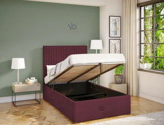 Spenser Upholstered Ottoman Bed Frame Vizbeds